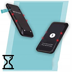 Retekess TD157 Пейджер для ресторана, пейджер, 16 пейджеров, черный, 500 м