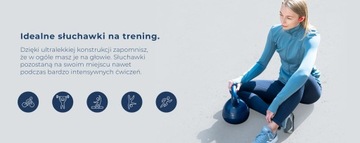 Słuchawki bezprzewodowe BT Vidonn F3 przewodnictwo kostne - czerwone