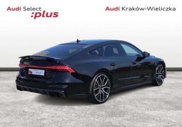 Audi A7 C8 S7 Sportback 3.0 TDI  344KM 2022 Audi S7 Sportback Salon PL HD Matrix Fotele S Pakiet Czern BangOlufsen Aud, zdjęcie 4