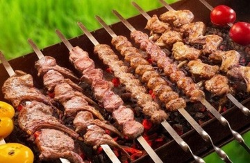 ШАМПУНЬ ДЛЯ МЯСА ШАМПУНЬ ДЛЯ ГРИЛЯ, 10 ШТ, 50 см, НЕРЖАВЕЮЩАЯ