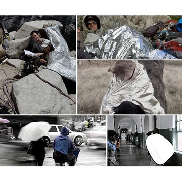 АВАРИЙНОЕ ТЕРМООДЕЯЛО ИЗ ФОЛЬГИ LIFE MAT 130X210CM