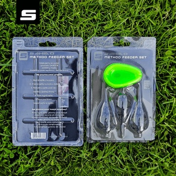 НАБОР КОРЗИН ДЛЯ ПРИМЕНКИ 30 Г С ФИДЕРОМ SAHIDO METHOD НАБОР КОРЗИН ДЛЯ ПРИМЕНКИ 3+1