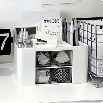 ОРГАНАЙЗЕР НА СТОЛ, коробка для мелков, фломастеры, комод с ящиками + БЕСПЛАТНО