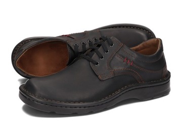 МУЖСКАЯ ОБУВЬ ИЗ НАТУРАЛЬНОЙ КОЖИ ШИТЬЯ 300 ЧЕРНАЯ 42