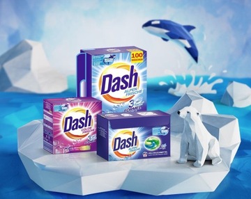 Proszek prania DASH Color Frische kolor 18p 1,17kg