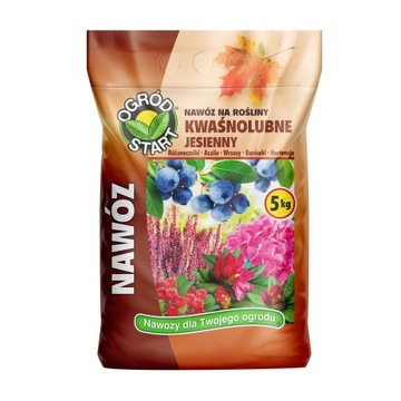 Nawóz na Rośliny Kwaśnolubne jesienny 5 kg