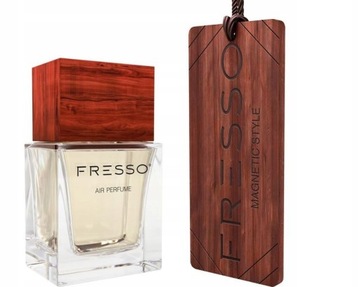 ПОДАРОЧНАЯ КОРОБКА FRESSO МАГНИТНЫЙ СТИЛЬ ДУХИ + 2 ПОДВЕСКИ