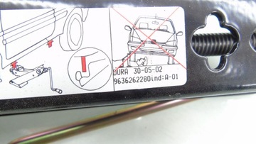 FIAT SCUDO II ZVEDÁK 9636262280 EXPERT JUMPY