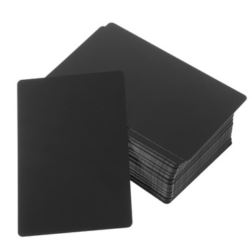 ALUMINIOWE METALOWE WIZYTÓWKI DO GRAWEROWANIA NAZW