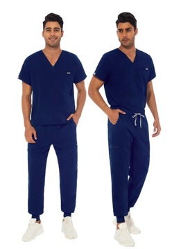 MĘSKA KOMPLET MEDYCZNY KOSZULKA SPODNIE UNIFORMS