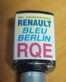 RENAULT RQE Bleu Berlin ПОДРЕШЕНИЕ КРАСКИ