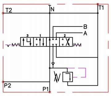 ГИДРАВЛИЧЕСКИЙ РАЗДЕЛИТЕЛЬ, 1 СЕКЦИЯ, 40 Л, ПЛАВАЮЩИЙ