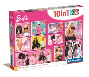 PUZZLE 10 W 1 BARBIE CLEMENTONI 20282