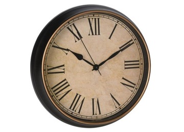 Zegar ścienny Home Styling Collection beżowy 35cm Koopman