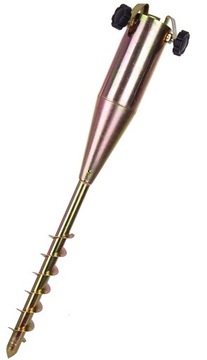 BAZA mocowanie METALOWE wkręcane do PARASOLA 10x10x56 cm