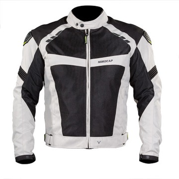 Kurtka motocyklowa NORDCODE FIGHT AIR szara r. XL