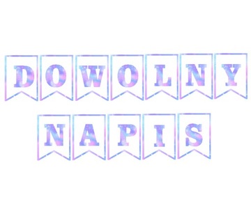 БАННЕРНАЯ гирлянда ЛЮБЫЕ свои цвета ИНСТРУКЦИЯ