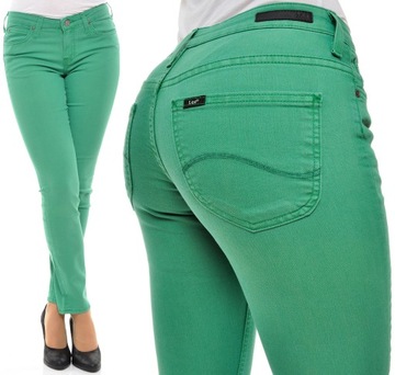 LEE spodnie regular SKINNY jeans SCARLETT W26 L33