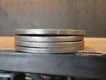 Blacha stalowa stal koło kółko okrąg fi 150mm 8mm odpad