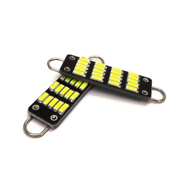C10W C15W żarówka LED SV8.5 12V CANBUS 44mm pętla