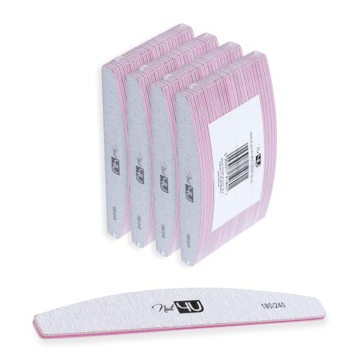 Pilnik NAKED Basic Łódka 180/240 NAIL4U 100 sztuk