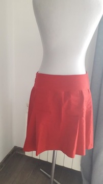 H&M spódnica czerwona mini ciążowa ciągliwa M