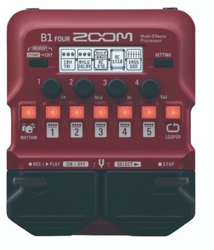 ZOOM B1 FOUR MULTIFECT ДЛЯ БАС-ГИТАРЫ