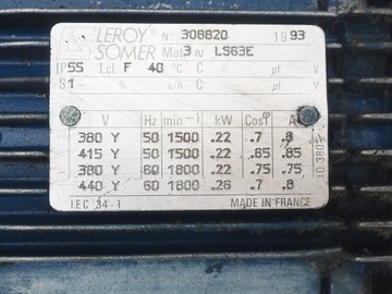 Вариатор TK/002 Motovario RV040 с регулировкой скорости мотор-редуктора 7,6-35,2