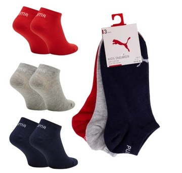 Skarpety stopki Puma 907374 27 3-pack 23/26