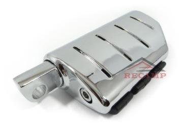 подножки для коляски С защитными дугами 25,4 мм дюймовый ХРОМ