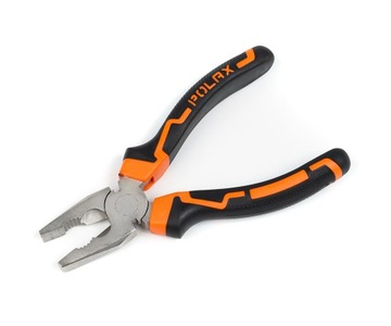 Kombinerki szczypce uniwersalne uchwyty dwukomponentowe Cr-V 160 mm Polax