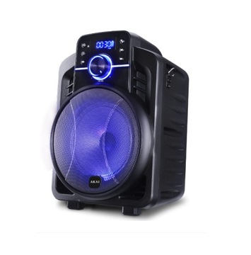 GŁOŚNIK PRZENOŚNY BT AUX USB SD MIC GITARA