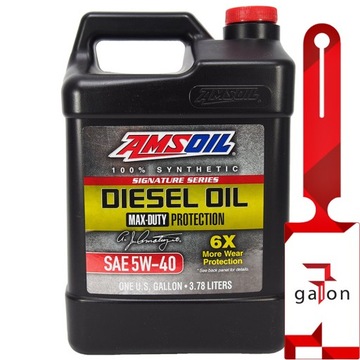 AMSOIL SIGNATURE SERIES MAX-DUTY 5W40 3,78L DEO1G