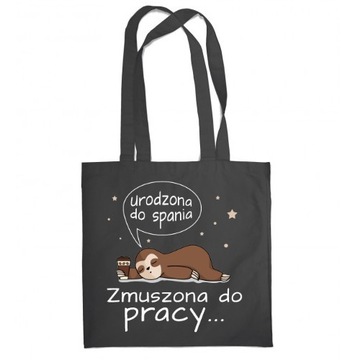 ХЛОПКОВАЯ СУМКА BORN FOR SLEEPING