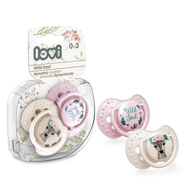 Соска LOVI WILD SOUL SOOTHING 0-3 м 2 шт.