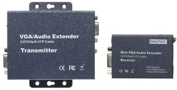 EXTENDER TRANSMITER VGA+AU/UTP