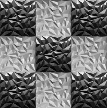 ПЕНОСТЕНОВЫЕ ПАНЕЛИ, 3D КАССЕТЫ, Аметист, ЧЕРНЫЙ