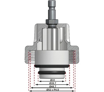 Адаптер для проверки герметичности системы охлаждения BMW, Германия