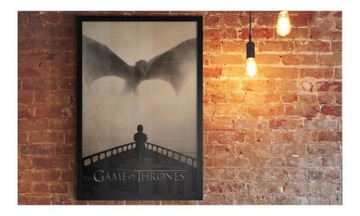 Gra o Tron Lew i Dragon plakat 61x91,5 cm