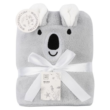 RĘCZNIK KĄPIELOWY DLA DZIECI MOMO WAY RĘCZNIK DUŻY MIŚ KOALA 140x70