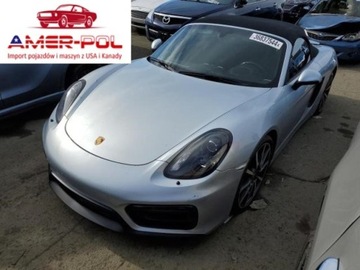 Porsche Boxster 981 Cabrio 3.4 315KM 2016 Porsche Boxster 2016, 3,4L, od ubezpieczalni 3.4 Benzyna 315KM