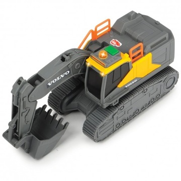 АВТОМОБИЛЬНЫЙ ЭКСКАВАТОР VOLVO LIGHT SOUND DICKIE 24 см