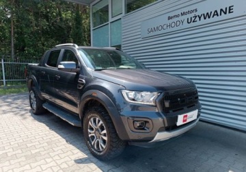 Ford Ranger V Podwójna kabina Facelifting 2019 2.0 EcoBlue 213KM 2019 Ford Ranger 2.0 EcoBule 213KM Automat A10 4x4 Wildtrak SalonPL SerwisASO I, zdjęcie 7