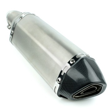 Sportowy wydech RacePRO 370mm naklejka Akrapovic