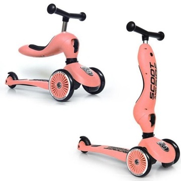 SCOOT and RIDE hulajnoga Jeździk 1-5lat peach