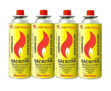 KARTUSZ Gazowy Nabój GAZ do KUCHENKI PALNIKA x4