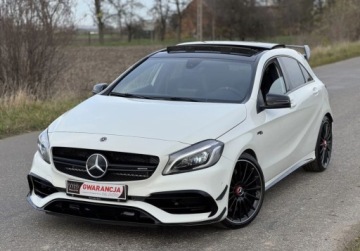 Mercedes Klasa A W176 Hatchback 5d Facelifting AMG 45 AMG 381KM 2016 Mercedes-Benz Klasa A a45 a 45 AMG 381kM PISEMNA GWARANCJA w cenie Trans, zdjęcie 7