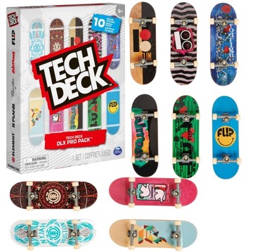 DESKOROLKI DLX PRO 10-PAK DUŻY ZESTAW TECH DECK