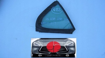 LEXUS IS220 IS250 IS350 SKLO (OKNO) MALÉ BOČNÍ DVEŘE