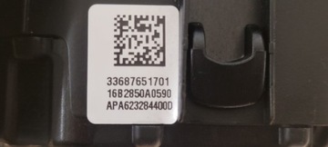 PODUSZKA KIEROWCY MINI F54 F55 F56 33687651701 3-RAMIENNA ORYGINAŁ DEMONTAŻ